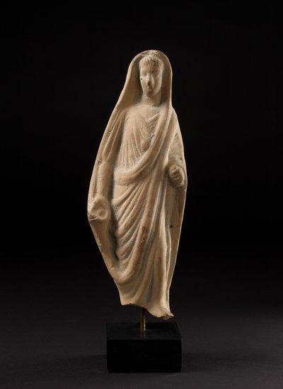 Statuette en terre cuite d